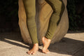 Leggings aus Baumwolle, Yogakleidung aus Baumwolle, natürliche Yogakleidung