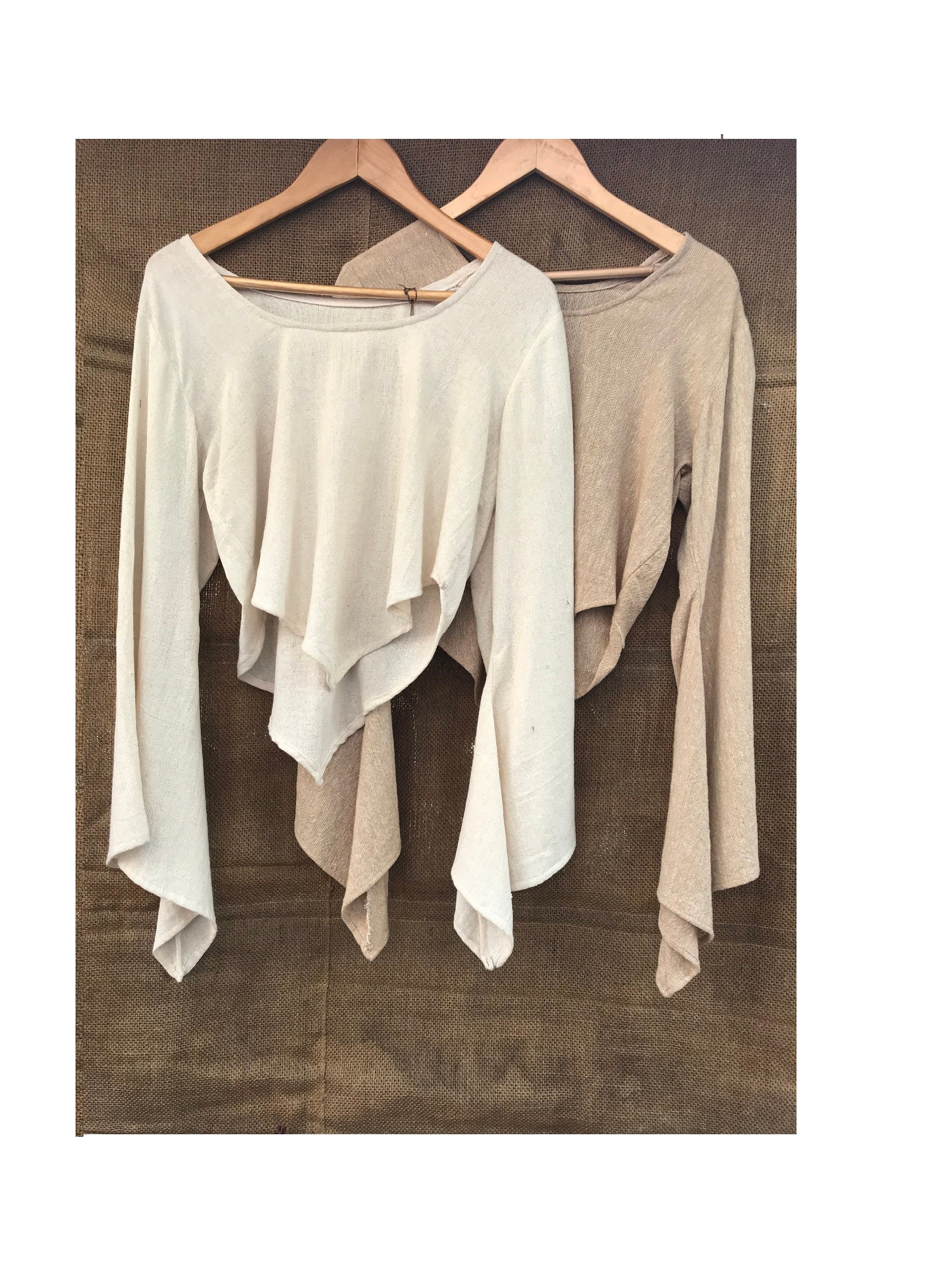 Boho-Top, Langarm-Top, Feen-Top