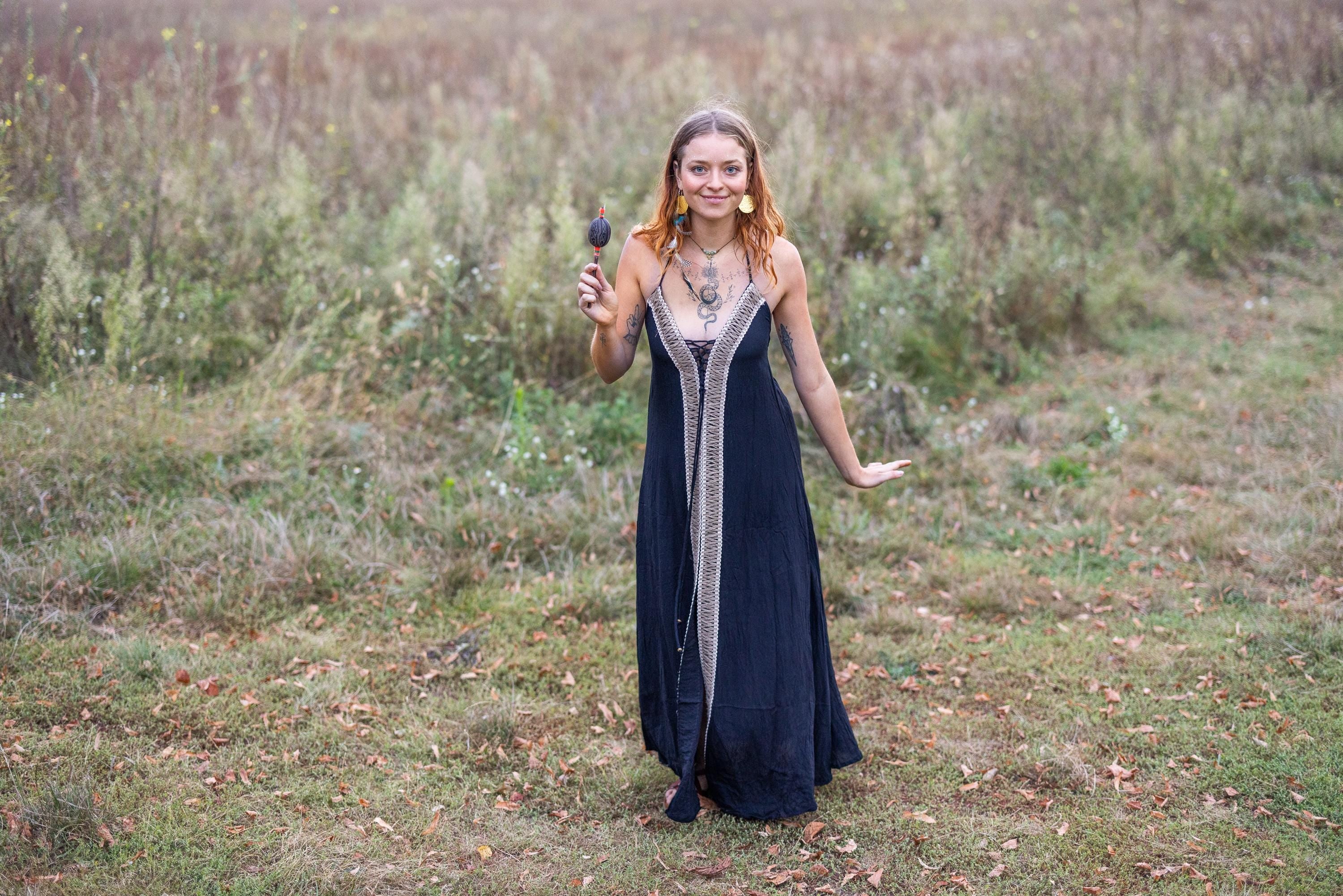 Maxikleid im Boho-Stil